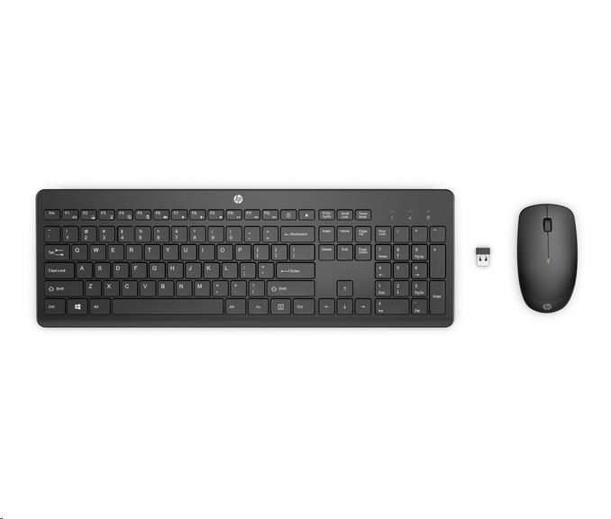 HP 230 Wireless Keyboard & Mouse EN  combo - bezdrátová klávesnice a myš0 
