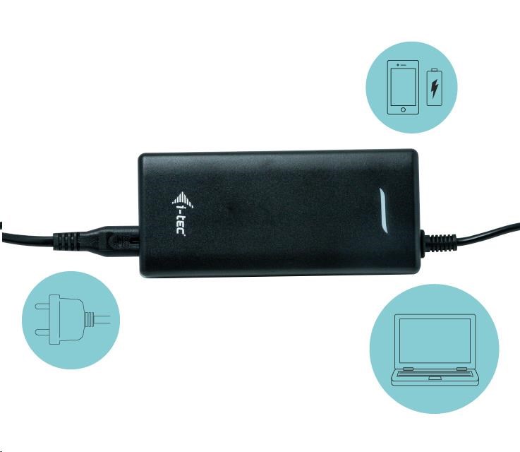 iTec USB4 Kovová dokovacia stanica Dual 4K HDMI DP s Power Delivery 80 W + Univ.Nabíjanie. 112W1 