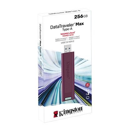 Kingston 256GB DataTraveler Max Type-A 1000R/ 900W USB 3.2. generácia 21 