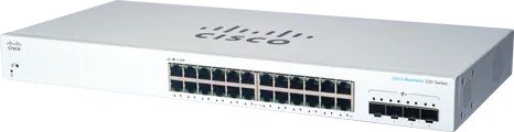 Cisco switch CBS220-24T-4X (24xGbE, 4xSFP+) - REFRESH0 