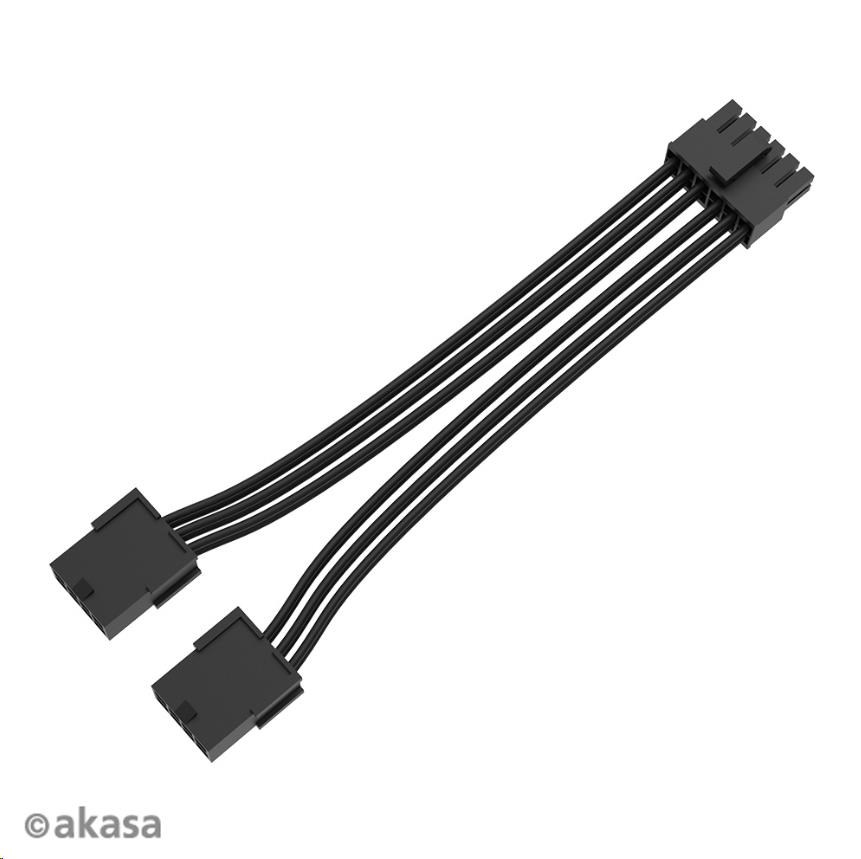 AKASA PCIe 12-pinový kábel na duálny 8-pinový kábel1 