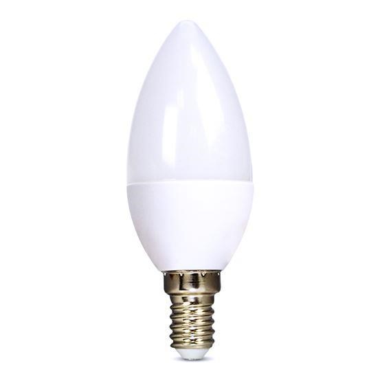 Solight LED žárovka,  svíčka,  6W,  E14,  3000K,  510lm0 