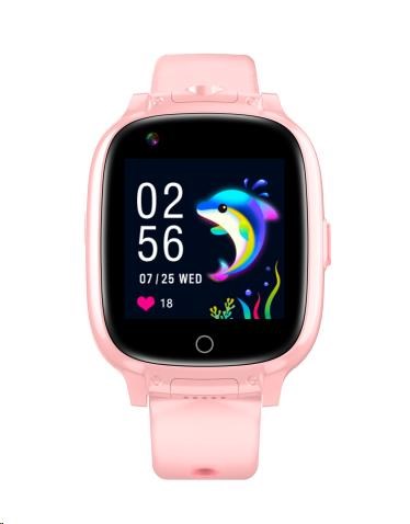 Garett Smartwatch Kids Twin 4G růžová2 