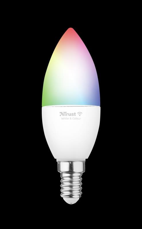 TRUST Smart WiFi LED Candle E14 White & Colour0 