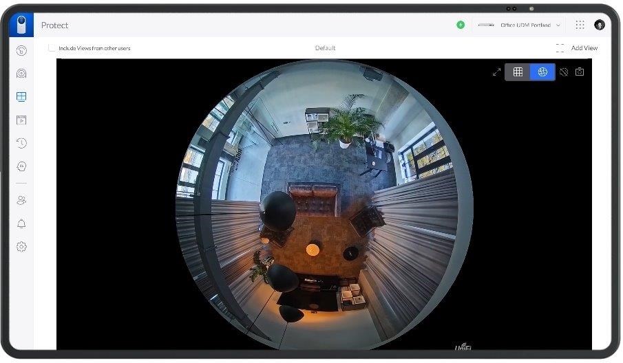 UBNT UVC-AI-360 - Fisheye UniFi video camera, 5MP, 360°8 
