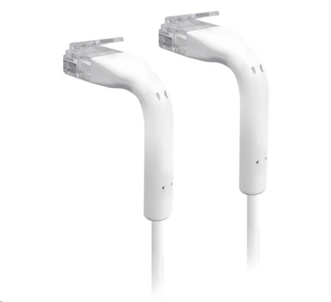 UBNT U-Cable-Patch-RJ45, UniFi Ethernet Patch kabel, 0,1m, Cat6, bílý0 