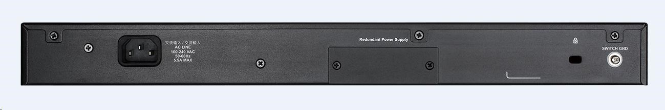 D-Link DGS-1510-52XMP 52-portový gigabitový stohovateľný PoE inteligentný riadený prepínač vrátane 4 10G SFP+,  370W PoE2 