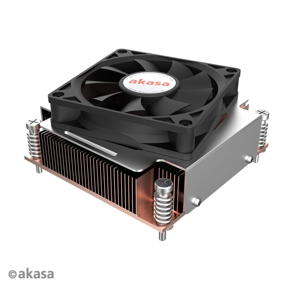 AKASA chladič CPU 2U cooler for Intel Core i7 & Xeon,  LGA1700 compatible0 