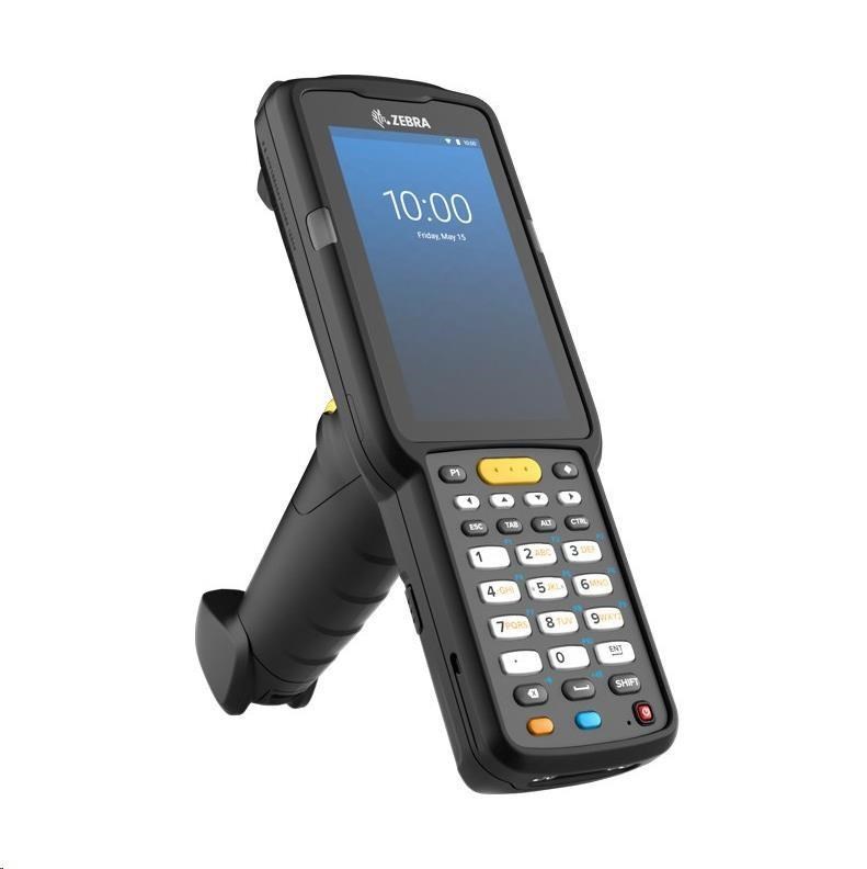 Zebra MC3300ax,  2D,  ER,  SE4850,  USB,  BT,  Wi-Fi,  NFC,  Func. Num.,  Gun,  GMS,  Android0 