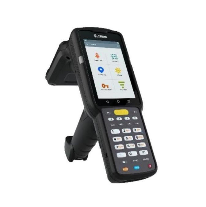 Zebra MC3330XR,  2D,  SR,  SE4770,  USB,  BT,  Wi-Fi,  alpha,  Gun,  RFID,  IST,  PTT,  GMS,  Android0 