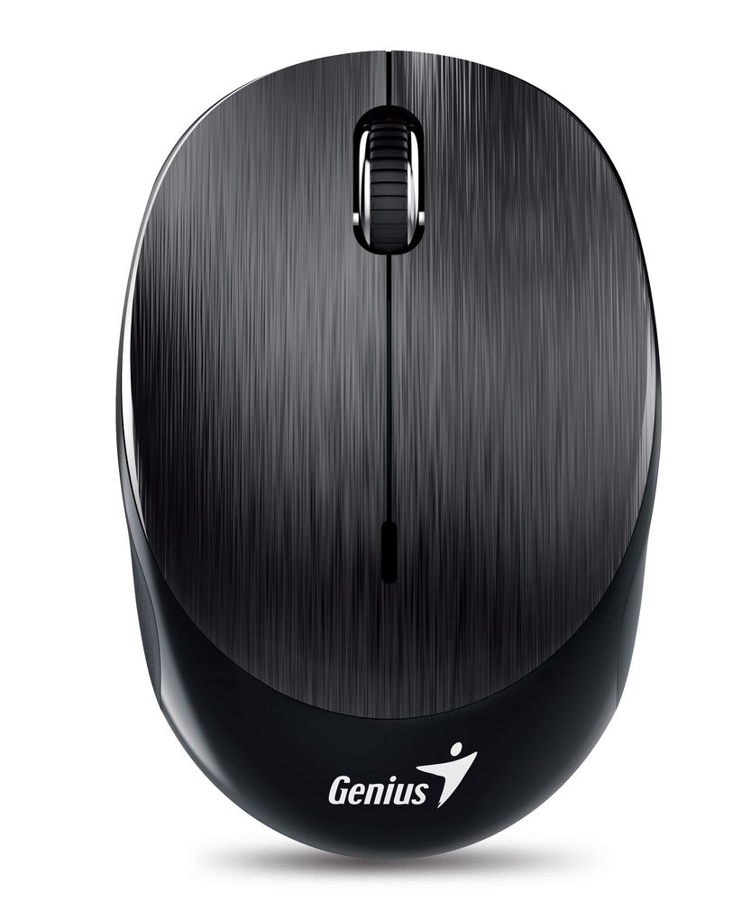 Myš GENIUS NX-9000BT/  Bluetooth 4.0/  1200 dpi/  bezdrôtové pripojenie/  dobíjateľná batéria/  kovovo šedá farba2 