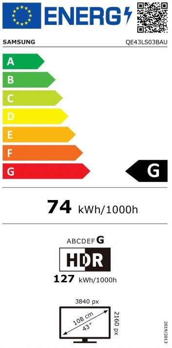 SAMSUNG QE43LS03B  43