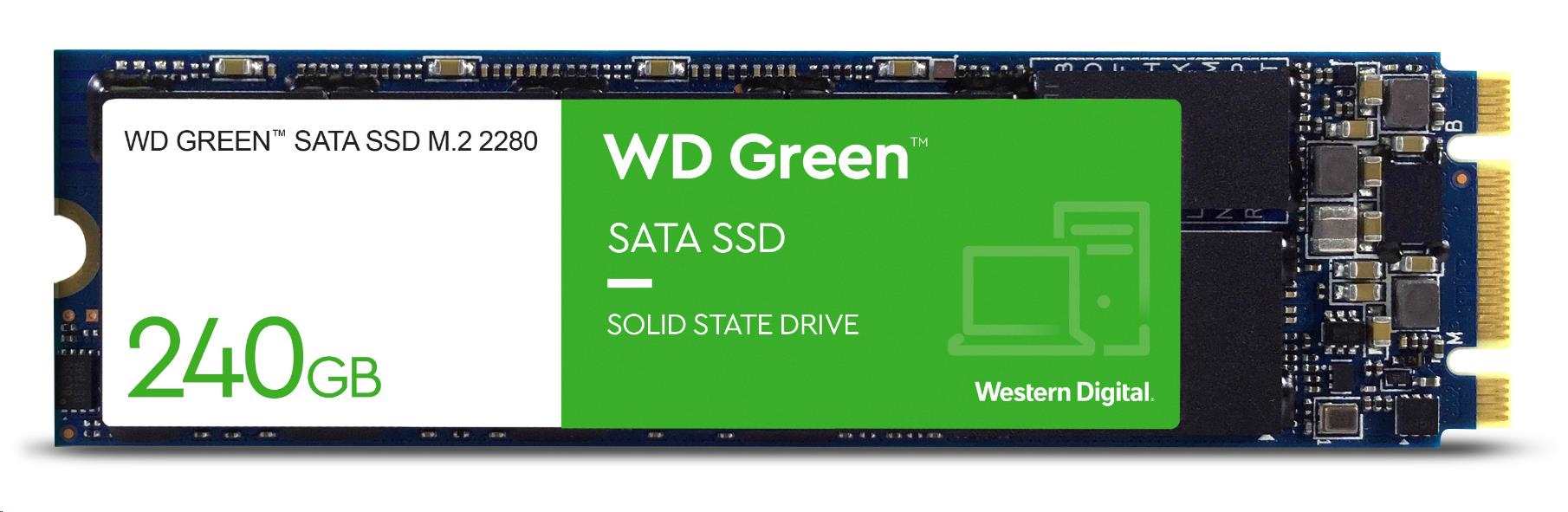 WD GREEN SSD WDS240G3G0B 240GB M.2 SATA,  (R:545)2 