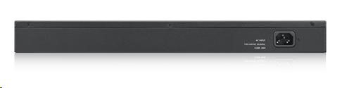 Zyxel GS1900-48 50portový gigabitový webový inteligentný prepínač, 48x gigabitový RJ45, 2x SFP3 