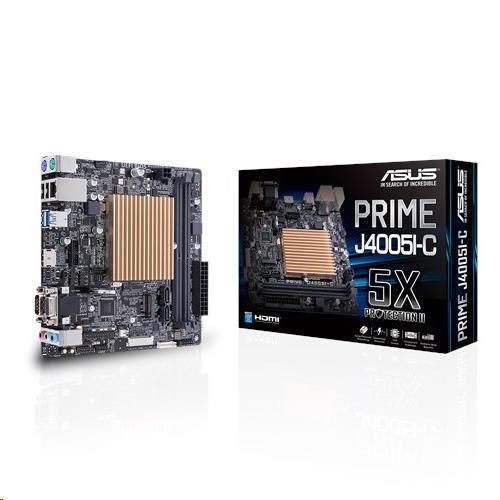 BAZAR - ASUS MB PRIME J4005I-C,  Intel Celeron® dual core J4005,  2xDDR4,  mini-ITX,  (bez příslušenství)0 