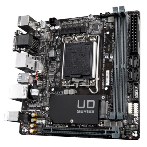 GIGABYTE MB Sc LGA1700 H610I DDR4,  Intel H610,  2xDDR4,  2xDP,  1xHDMI,  1xVGA,  mini-ITX0 