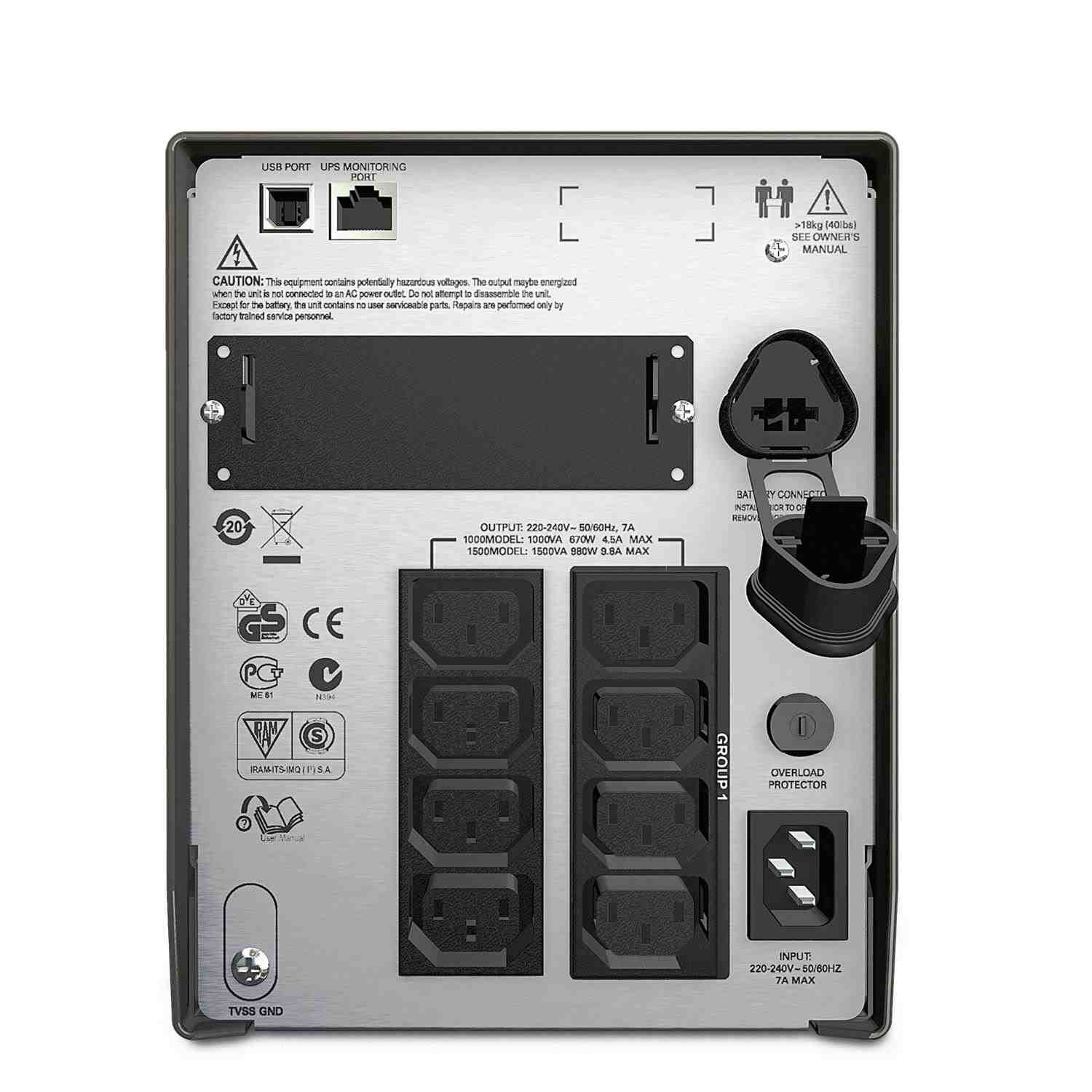 APC Smart-UPS 1500VA LCD 230V (1000W)1 