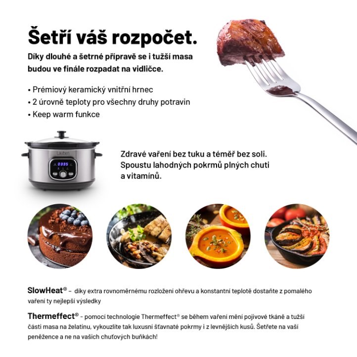 Lauben Slow Cooker 3500SB4 