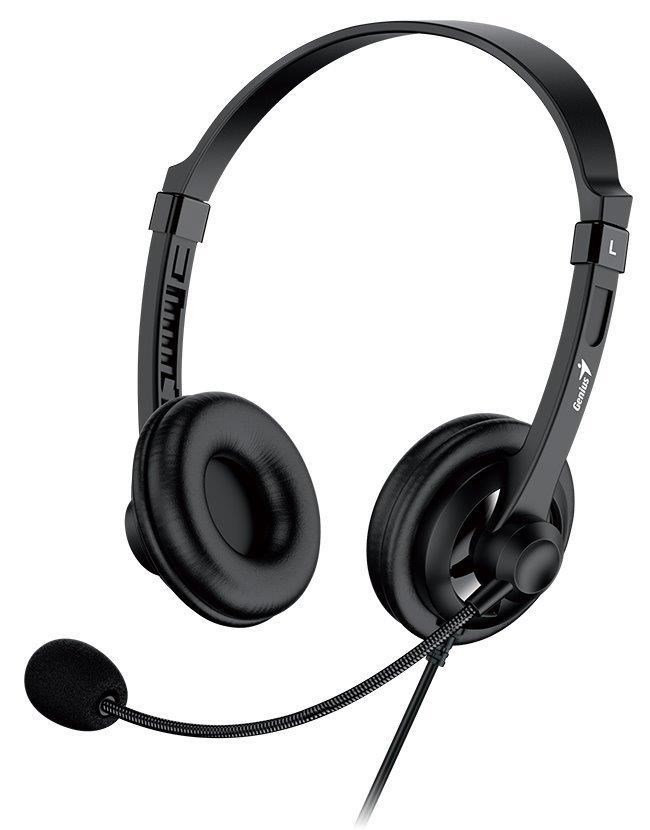 GENIUS sluchátka HS-230U/  USB/  černá1 