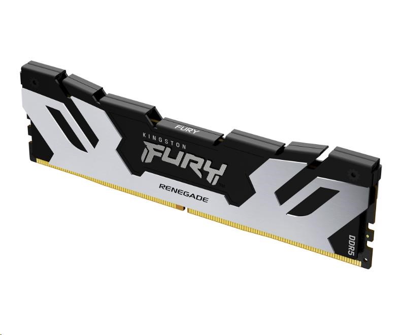 KINGSTON DIMM DDR5 16GB 6400MT/ s CL32 FURY Renegade Stříbrná0 