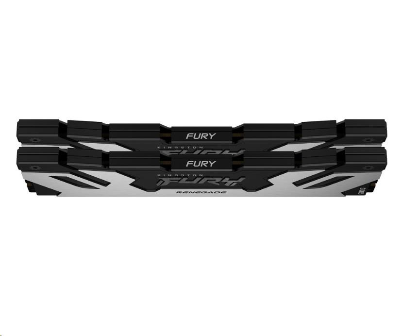 KINGSTON DIMM DDR5 32GB (Kit of 2) 6400MT/ s CL32 FURY Renegade Stříbrná1 
