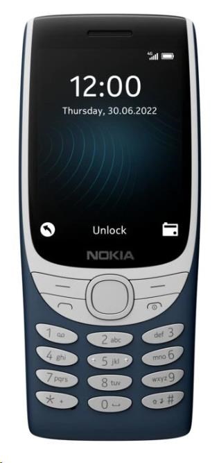 Nokia 8210 4G,  Dual SIM,  modrá0 