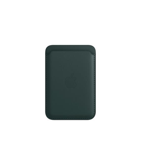 APPLE iPhone kožená peněženka s MagSafe - Forest Green1 