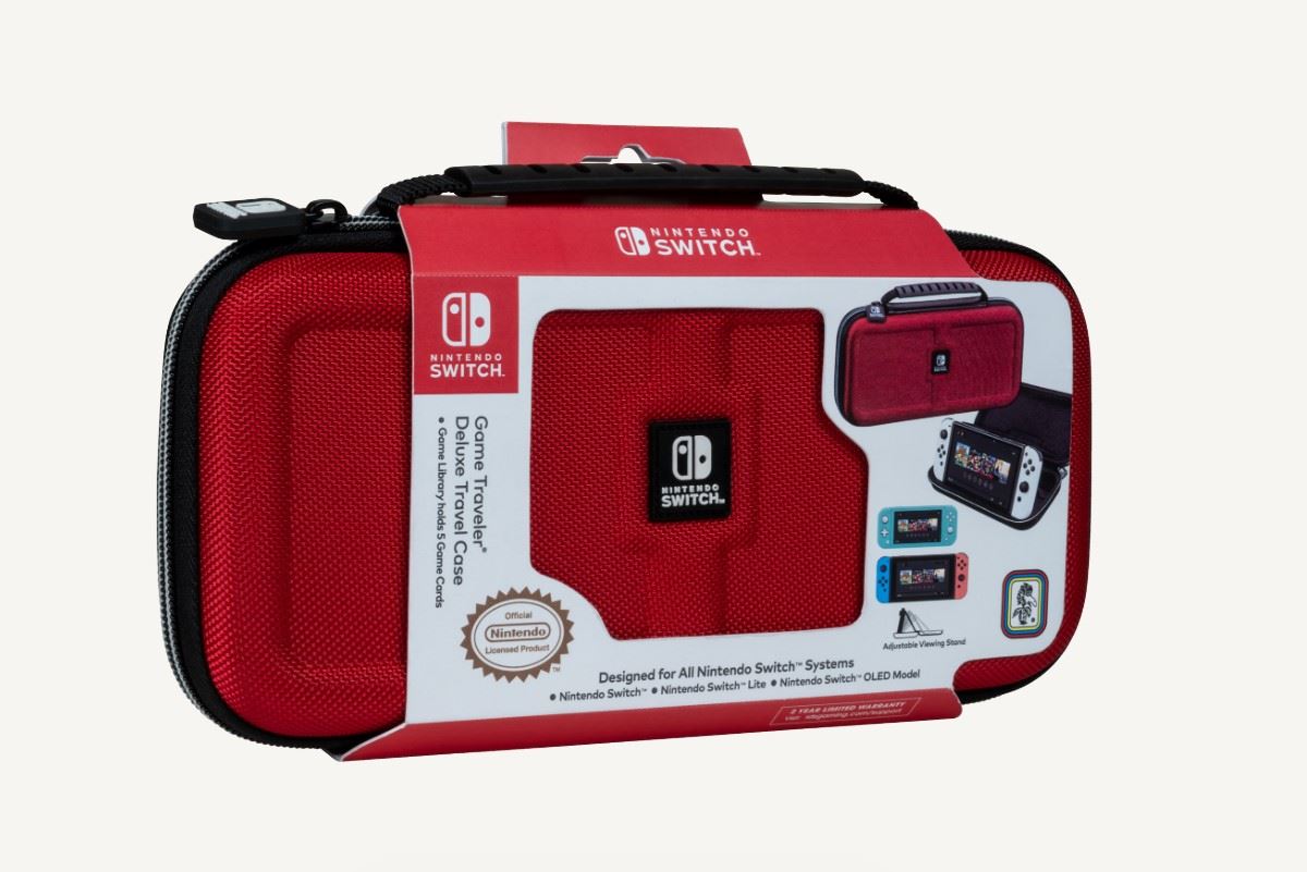 Luxusní cestovní pouzdro NNS30R pro Nintendo Switch0 
