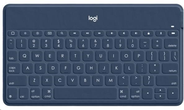 Logitech Bluetooth Keyboard Folio Keys-To-Go,  UK - International,  Classic Blue,  Apple0 