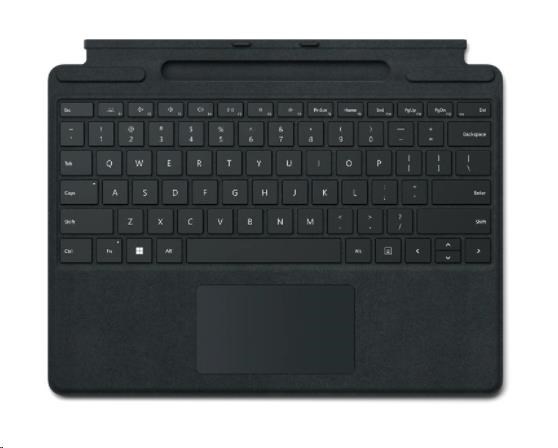Klávesnica Microsoft Surface Pro Signature (čierna), komerčná, CZ/SK (s potlačou)0 