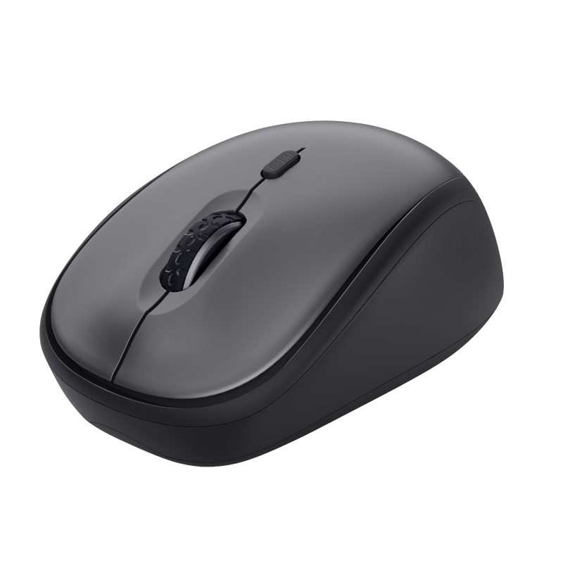 TRUST myš Yvi+ Wireless Mouse Eco Black, černá0 