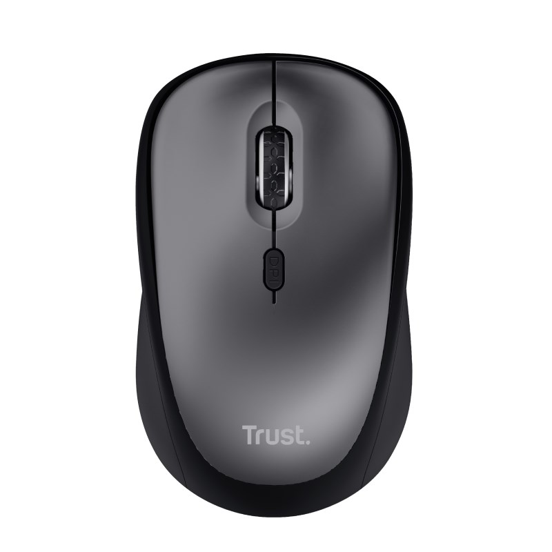 TRUST myš Yvi+ Wireless Mouse Eco Black, černá1 