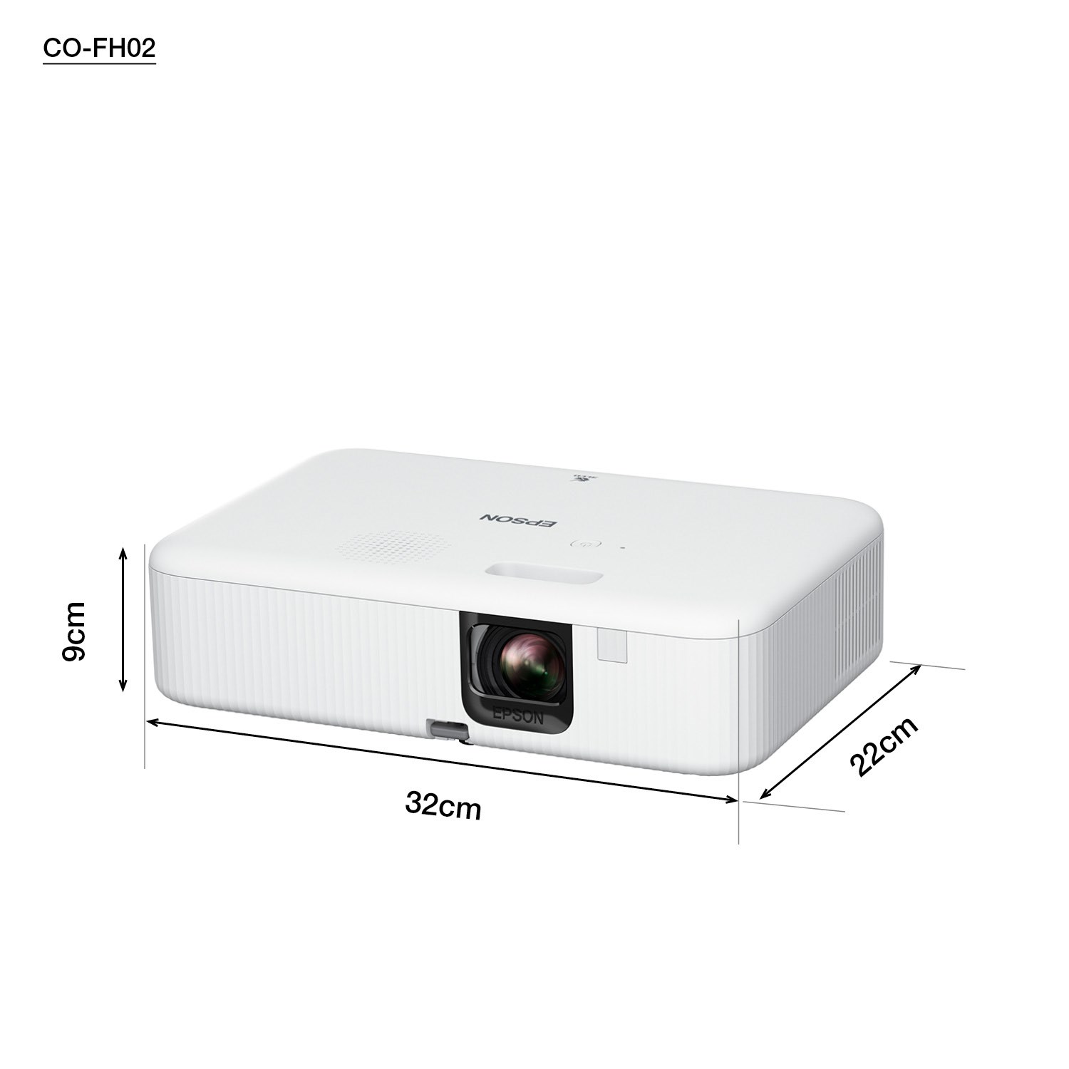 EPSON projektor CO-FH02,  1920x1080,  16:9,  3000ANSI,  HDMI,  USB,  Android TV,  12000h durability ECO6 