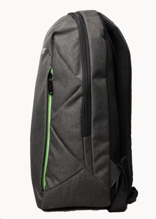 Acer urban backpack, grey & green, 15.64 