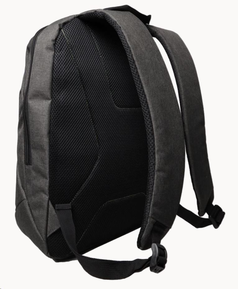 Acer urban backpack, grey & green, 15.65 