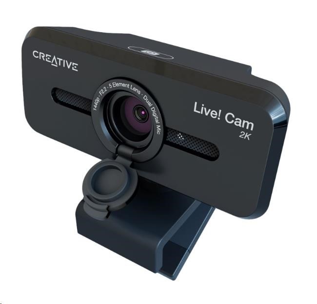 Creative LIVE! CAM SYNC V3,  webkamera,  2K QHD,  4x dig. zoom,  mikrofony5 