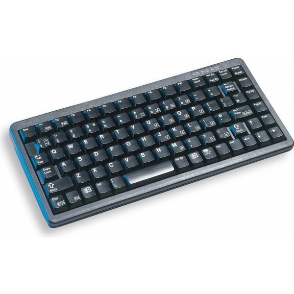 CHERRY klávesnice G84-4100LCMDE-2,  lehká,  USB,  DE,  černá0 