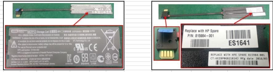 Battery module - Enhanced Megacell 12W battery backed write cache (BBWC) module0 