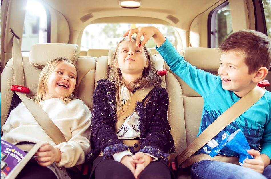 BAZAR - Smart Kid Belt - dětský pás do auta - Poškozený obal (Komplet)3 