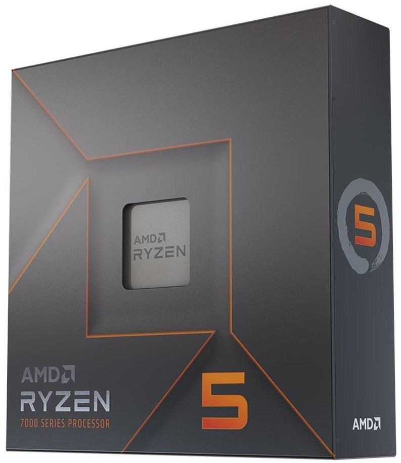 CPU AMD RYZEN 5 7600X WOF, 6-core, 4.7GHz, 32MB cache, 105W, socket AM5, BOX, bez chladiče0 