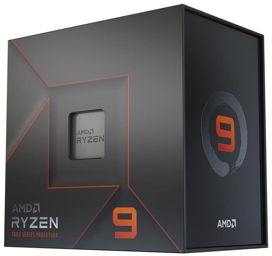 CPU AMD RYZEN 9 7900X WOF,  12-core,  4.7GHz,  64MB cache,  170W,  socket AM5,  BOX,  bez chladiče0 