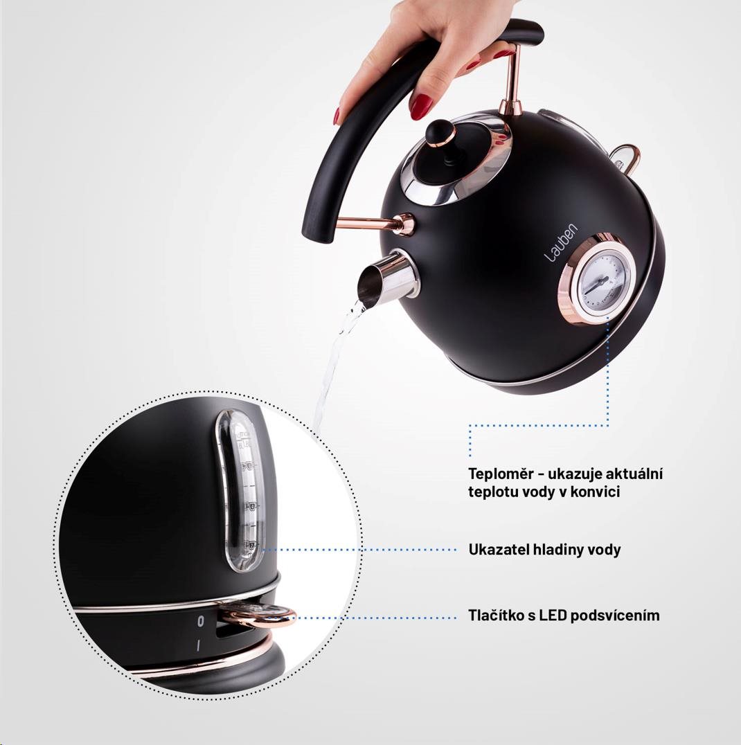 Lauben Electric Kettle 17BC - poskozen obal2 