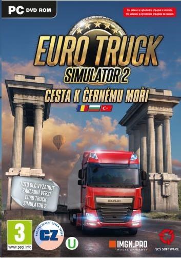 PC hra Euro Truck Simulator 2: Cesta k Černému moři0 