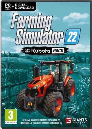 PC hra Farming Simulator 22: Kubota Pack3 