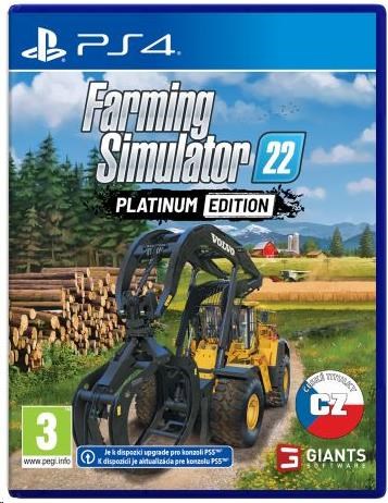 PS4 hra Farming Simulator 22: Platinum Edition0 