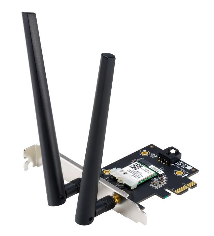 ASUS PCE-AX1800 Wireless AX1800 PCIe Wi-Fi 6 Card,  Bluetooth 5.2 Adapter0 