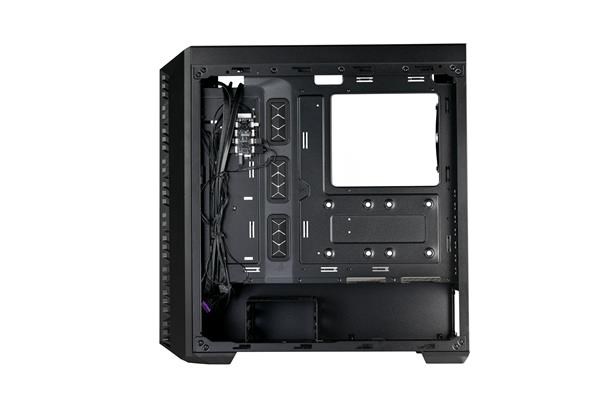 Cooler Master case MasterBox 520,  ATX,  bez zdroje,  průhledná bočnice,  černá9 