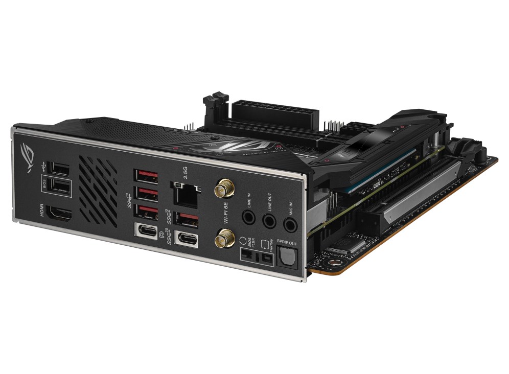 ASUS MB Sc AM5 ROG STRIX B650E-I GAMING WIFI,  AMD B650,  2xDDR5,  1xHDMI,  WI-FI,  mini-ITX5 