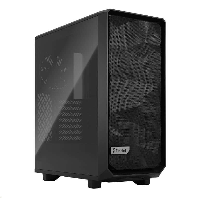 Fractal Design Meshify 2 Compact Black TG Light Tint/ Midi Tower/ Transpar./ Čierna2 