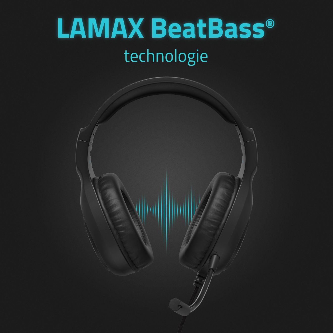 LAMAX Heroes Guard1 - náhlavní sluchátka - černá7 